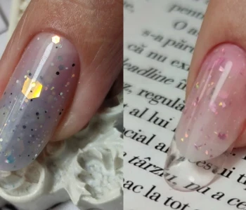 Slim technika és Glass French - Reverse tip használatával